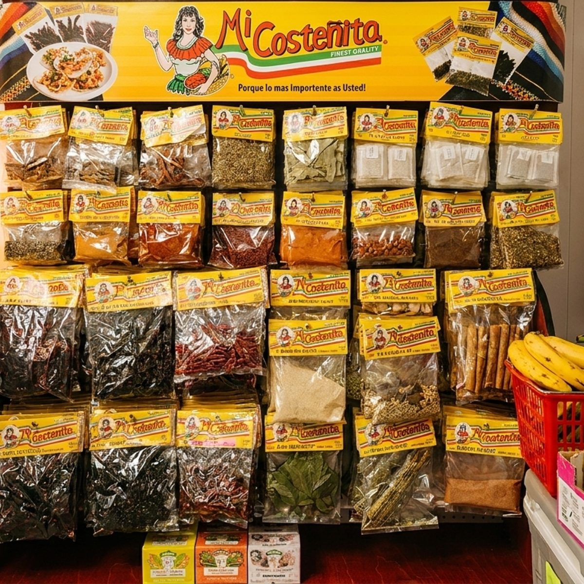 Spices, Seasonings & Produce